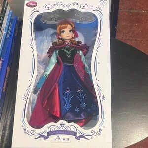 Disney Anna Limited Edition Doll 1 of 5000 made.